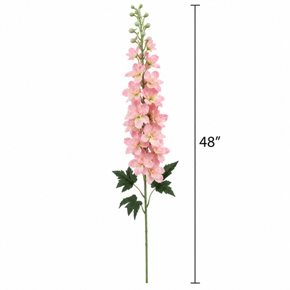 Faux Delphinium Stem (48 in H)