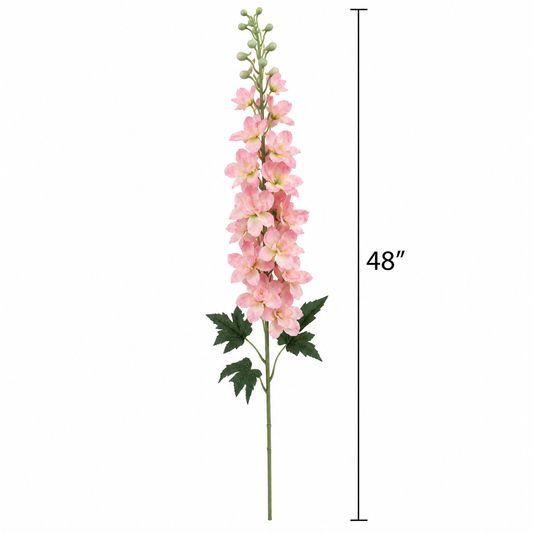 Faux Delphinium Stem (48 in H)
