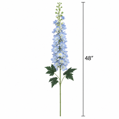 Faux Delphinium Stem (48 in H)