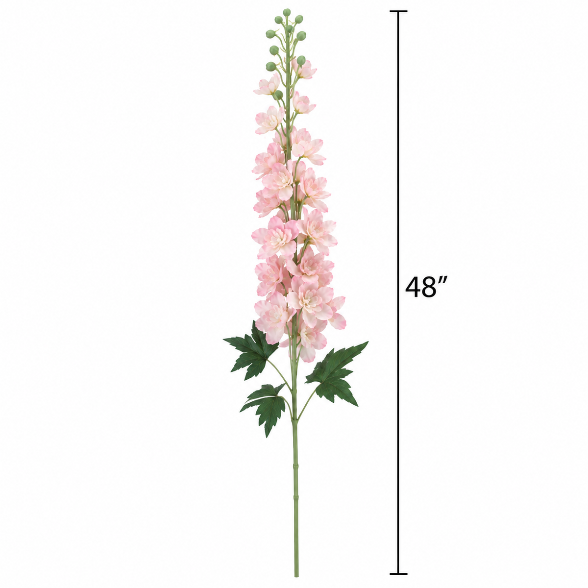Faux Delphinium Stem (48 in H)