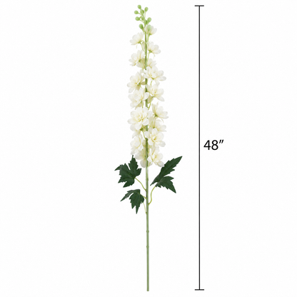Faux Delphinium Stem (48 in H)