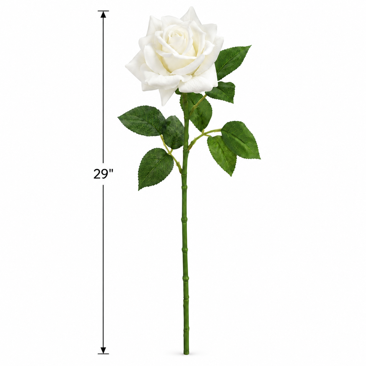 Real-Touch Faux Rose (29 in H)