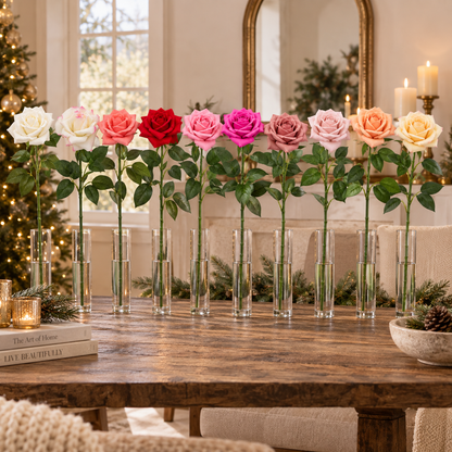 Real-Touch Faux Rose (29 in H)