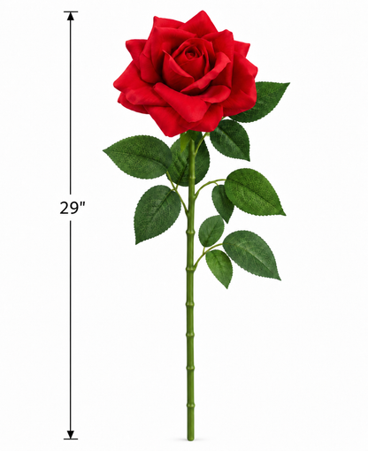 Real-Touch Faux Rose (29 in H)