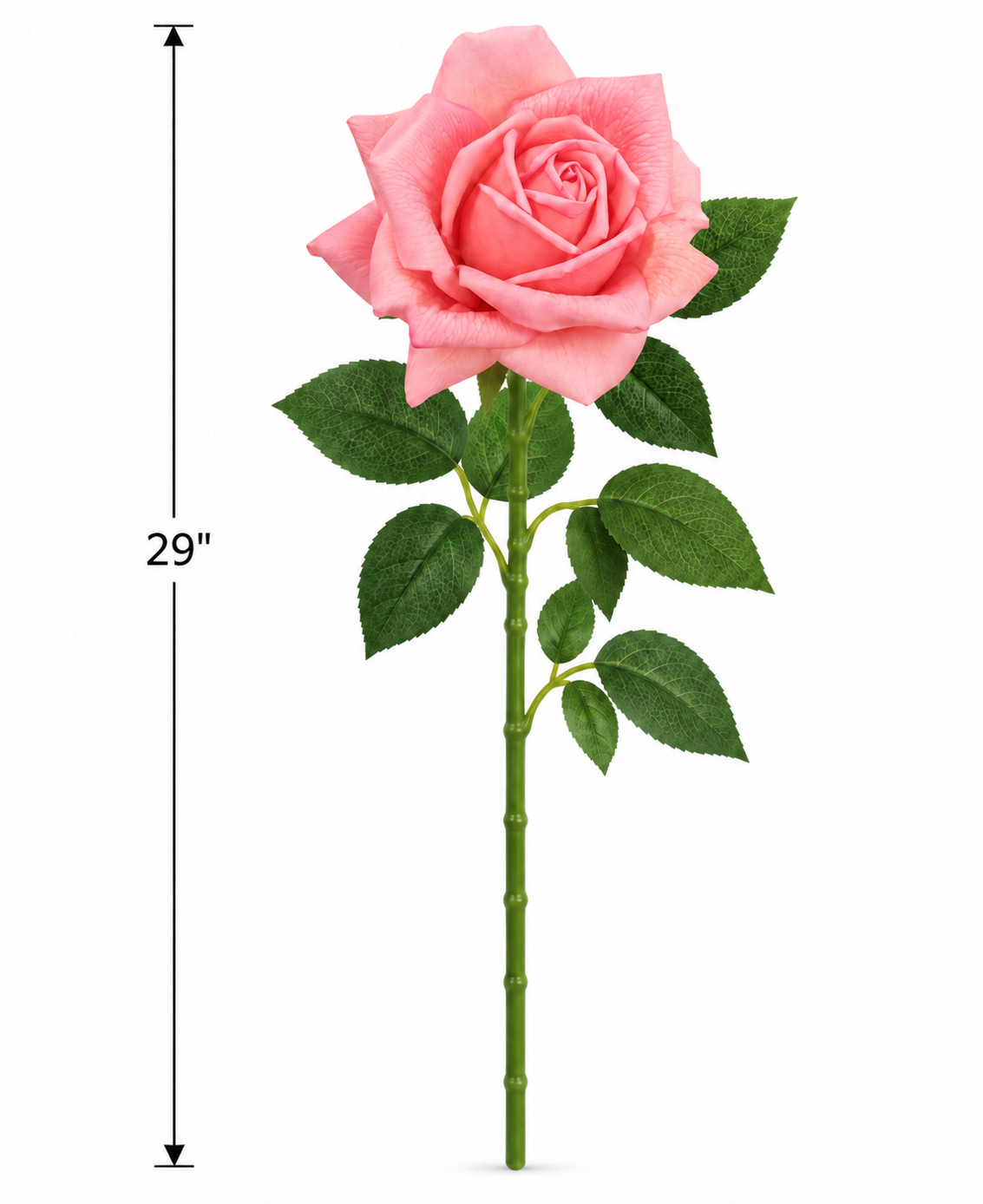 Real-Touch Faux Rose (29 in H)