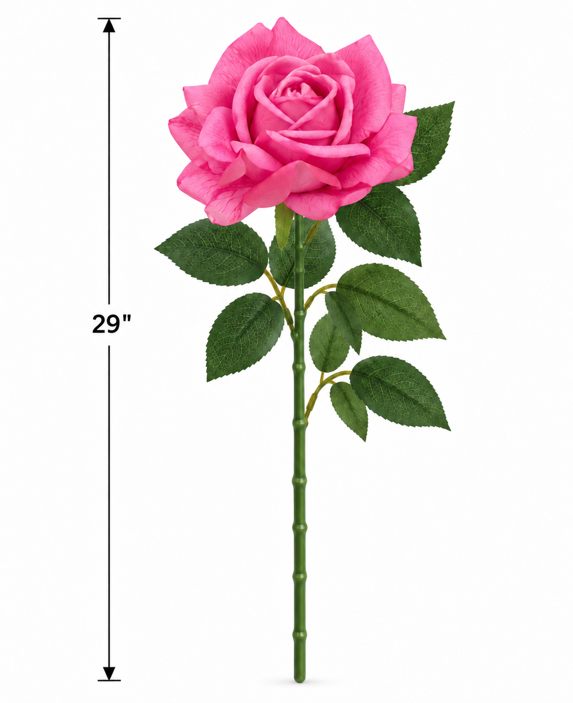 Real-Touch Faux Rose (29 in H)