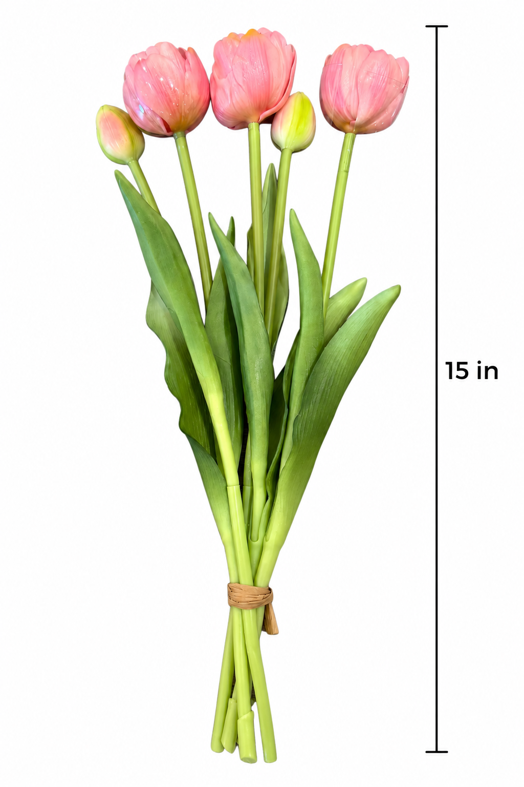 Faux Tulip Stem (A123 Style) (15.35 in H)