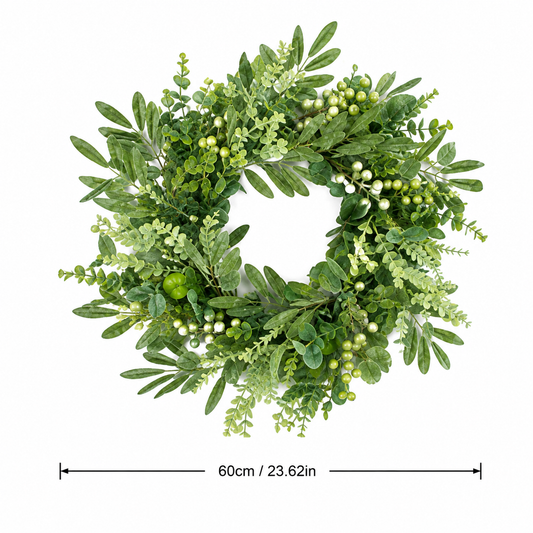 Green Fruit Wreath (23.62 in Diameter)