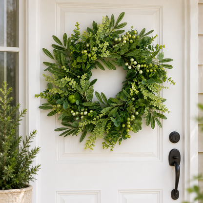 Green Fruit Wreath (23.62 in Diameter)
