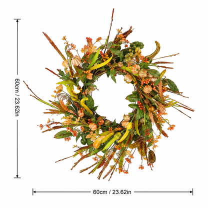 Autumn Wreath (23.62 in Diameter)