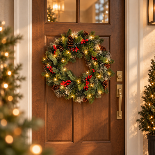 Christmas Wreath (23.62 in Diameter)