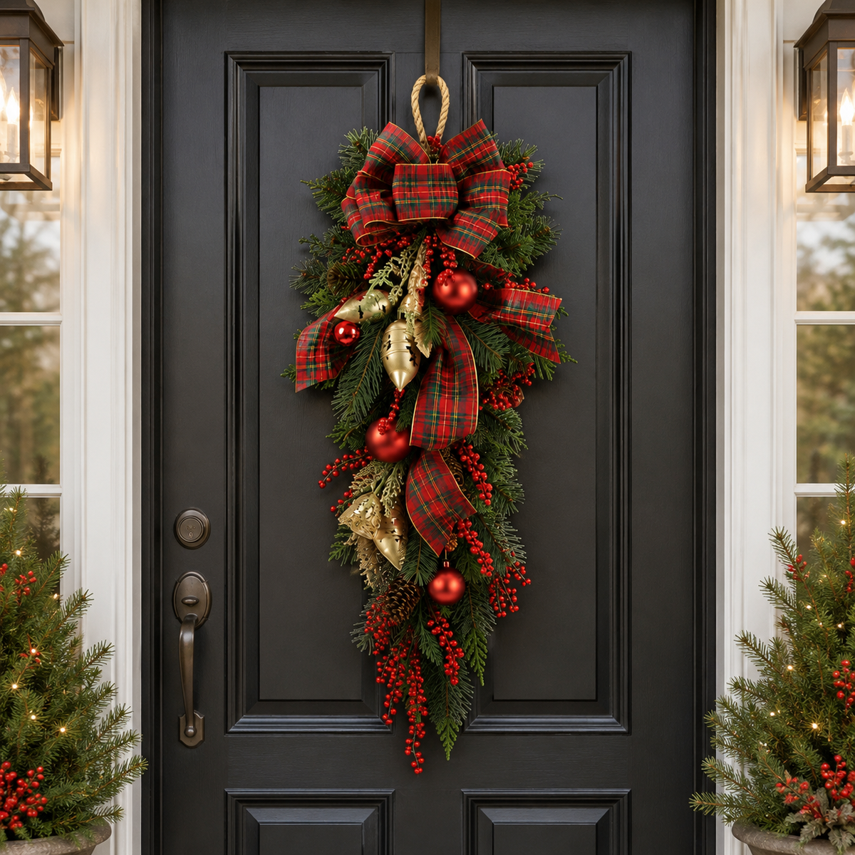 Christmas Door Hanger (24 in H)