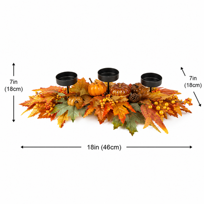 Maple Leaf Candlestick