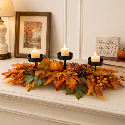 Maple Leaf Candlestick