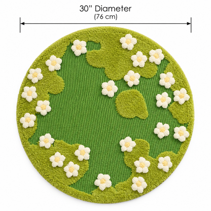 Flower Sisal Cat Mat