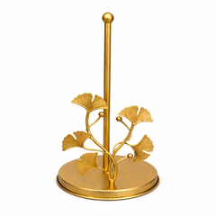 Antique brass bird paper towel holder, freestanding countertop stand