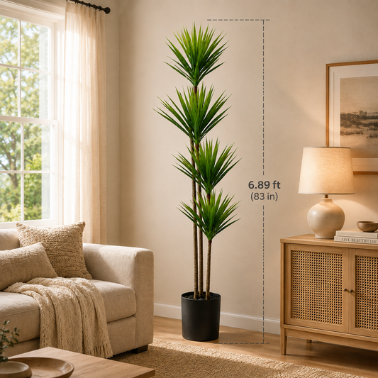 Faux Yucca Plant (6.89 ft H)