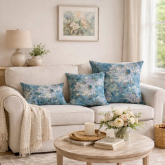 Atelier Garden Floral Tapestry Pillow Cover