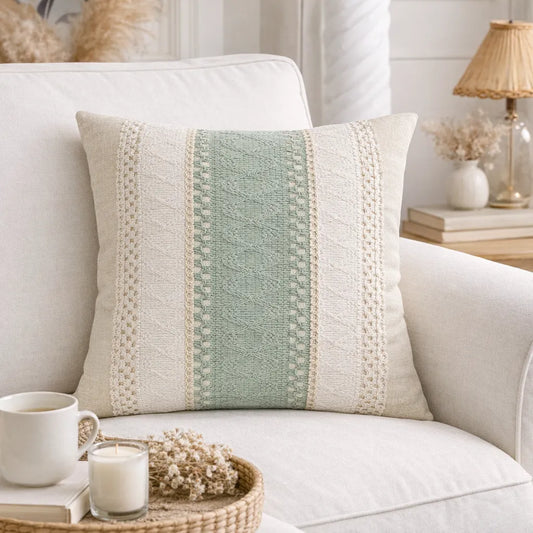 Atelier Ribbonweave Pillow Cover-18x18in