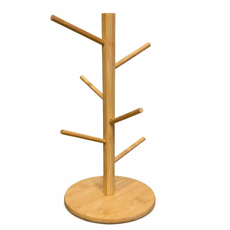 Canopy Bamboo Countertop Mug Holder